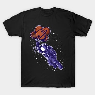 Astronaut Flying In Space T-Shirt